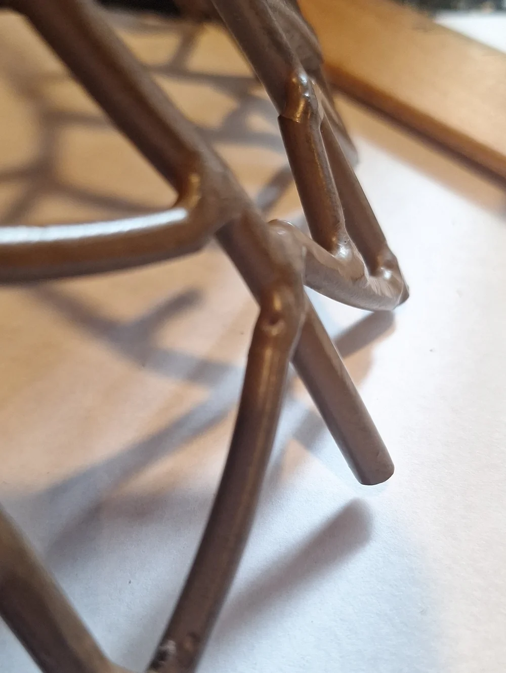 Decorative  Heavy Metallic Branch Fruit Bowl - Brown Tone